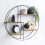 Spot On Dealz Round Multi Section Shelf Metal Wire Wall Mounted 2