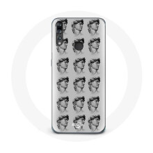 Coque - Huawei - P30 Lite - Flessibile - Statua - Grigio