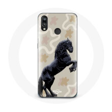 Cover per Huawei P20 Lite - Huawei - Frison Nero - Flessibile - Protezione - Razza di cavallo