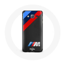 Coque - BMW - Samsung Galaxy J5 - Rigide - Schwarz - Logo M Kollektion