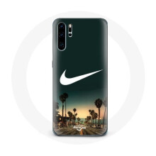 Coque voor Huawei P30 - Nike - Palmboom Miami - Soepel - Bescherming - Unisex
