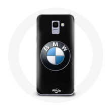 Hülle - BMW - Samsung Galaxy J6 2018 - Flexibel - Schwarz - Logo