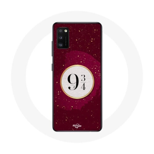 Harry Potter Capa - Harry Potter - Samsung Galaxy A41 - Flexível - Vermelho - Plataforma 9 3/4