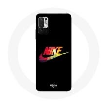 Coque - Nike - Xiaomi Redmi Note 10 5G - Flexibel - Zwart - Logo