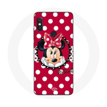 Coque - Minnie Mouse - Xiaomi Redmi Note 5 Pro - Dessin animé - Rouge - Souple