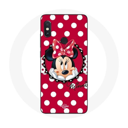 Minnie Mouse Coque - Minnie Mouse - Xiaomi Redmi Note 5 Pro - Tekening - Rood - Flexibel