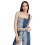 Forever 21 Dame Solid Regular Fit Bluse (Fws24Cwof007_Blå) 1