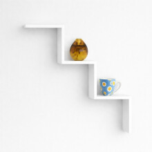 Floating Wall Mount Steps/W Shape Shelves