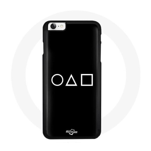 Coque Iphone 7 Squid Game Kaart Zwart