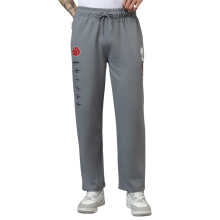 Jogger Oficial Naruto Estampado Regular Fit Para Homem Cinza