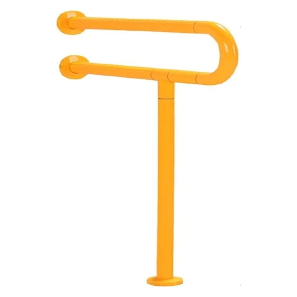 Light/Green Ushaped Shower Grab Bar Stainless Steel Core Antislip Safety Grip For Elderly Disabled