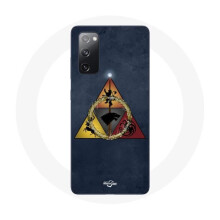 Coque - Game of Thrones - Samsung Galaxy S20 FE - Rigide - Driehoek Logo Baratheon - Blauw
