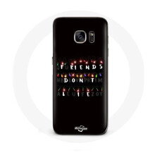 Coque voor Samsung Galaxy S7 Stranger Things Affiche Vrienden Liegen Niet Vrolijk Kerstmis