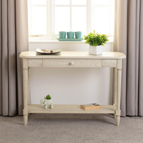 Seconique Chantilly Console Table - Antique Cream