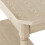 Seconique Chantilly Console Table - Antique Cream 6
