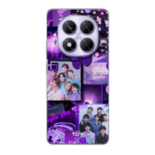 Coque - Xiaomi - Redmi Note 14 Pro 5G - Violeta - BTS CONCEPT - Flexible