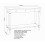 Seconique Chantilly Console Table - Antique Cream 7
