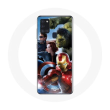 Hülle - Avengers - Galaxy A21S - Flexibel - Stoßschutz - Weiß