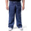 Hardsoda Ανδρικά Τζιν Plus Size Μπάγυ (Σκούρο Μπλε_40) 1