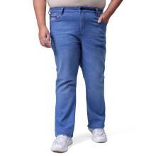 Hardsoda Ανδρικό Plus Size Bootcut Jeans Mid-Rise (Μπλε_44)