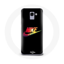 Coque - Nike - Galaxy J6 2018 - Soepel - Zwart - Logo