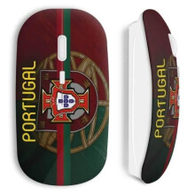 Souris sans fil Portugal FPF drapeau
