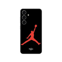 Coque - Nike - Samsung Galaxy S24 - Jordan logo 23 - Rood - Soepel