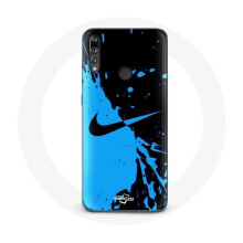 Coque - Nike - P30 Lite - Zacht - Blauw en Zwart - Logo