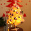 Pink Christmas Tree Frosted Ball Decor 60cm 4