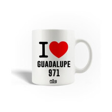 Tazza - MANIACASE - Amo Guadalupe - Ceramica - 30cl - Compatibile lavastoviglie