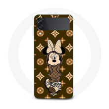 Funda - Disney - Galaxy Z Flip4 - Minnie - Marrón - Flexible