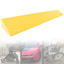 Wheelchair Ramp for Doorways 99x16x7cm Threshold Ramp with Compact Design and Easy Portable Setup