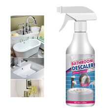 Foaming Bathroom Cleaner Spray for Deep Limescale Removal, No‑Rinse Formula, Fresh Scent Multipurpose Descaler (1)