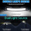 Adjustable Angle Waterproof Head Torch, Dual Light Sources Motion Sensing Mode Compatible with Nighttime Hiking 5