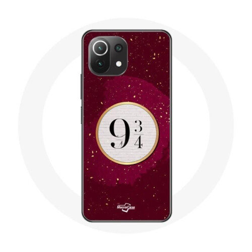 Harry Potter Hülle - Harry Potter - Mi 11 Lite - Rot - Flexibel - Gleis 9¾