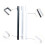 Wreath Hanger Metal Over-Door Single Hook 38 cm 4