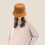 Sun hat - Women's - Foldable - UV protection - Wide brim - Blue polyester 2