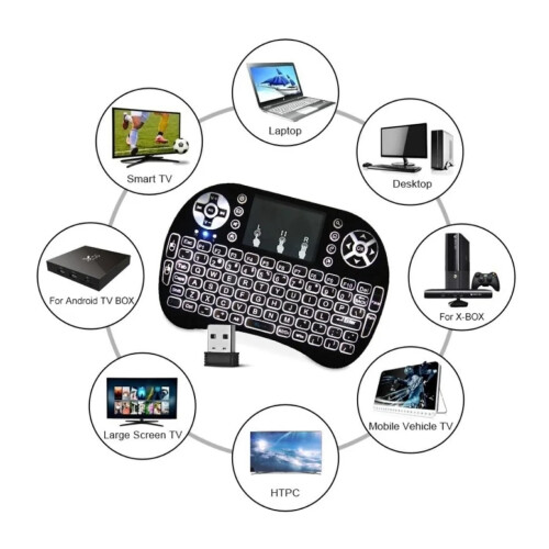 Μίνι πληκτρολόγιο Bluetooth (χειρός), φωτιζόμενο μίνι πληκτρολόγιο 1