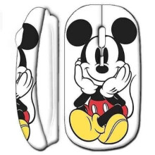Topino Senza Fili - Disney - Topolino - Bianco - USB Wifi - Compatibile Mac e PC