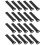20pc 2cmx80cm Magic Cable Ties - Fixmee Nylon Ribbon Fastener Hook and Loop Straps 1