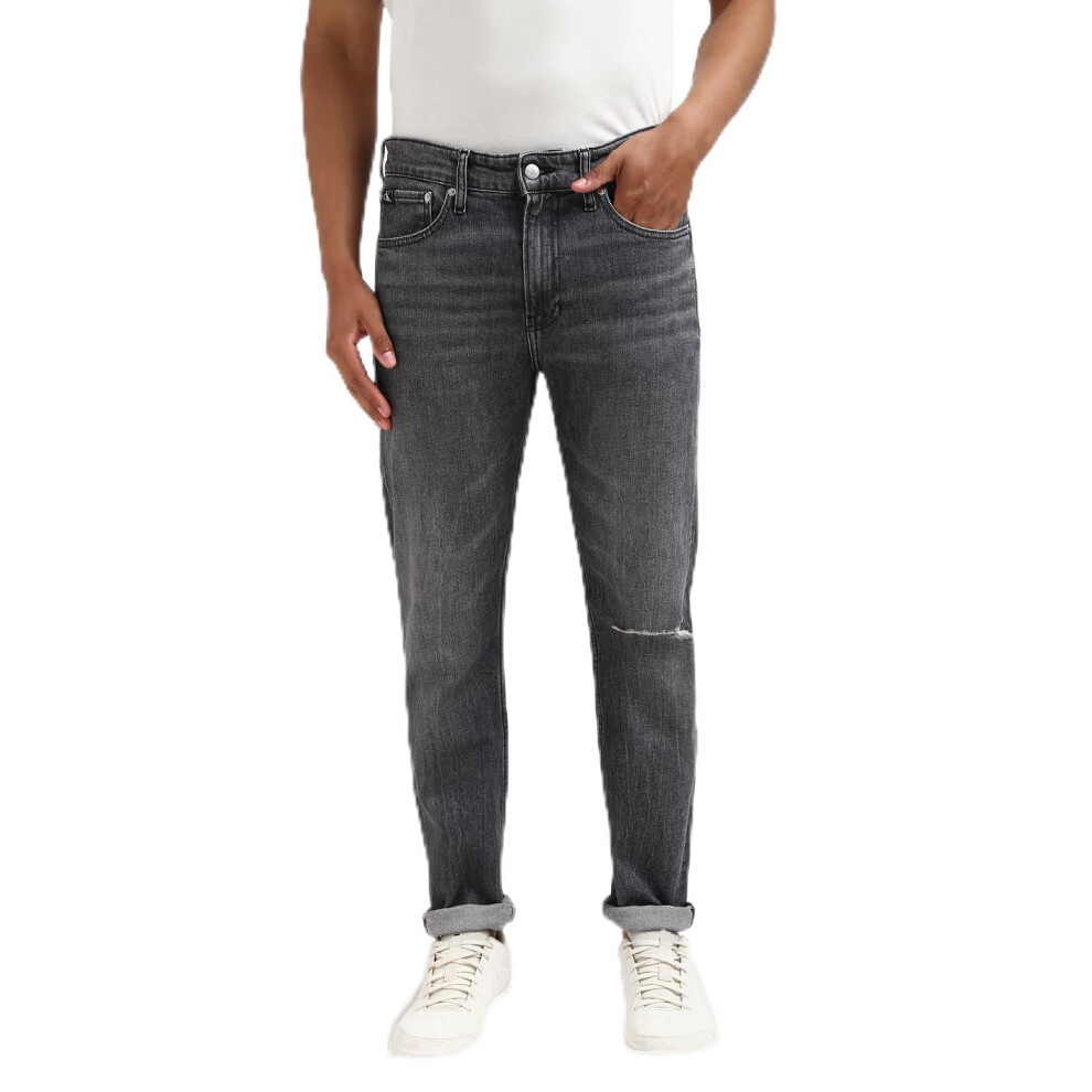 Calvin Klein Tapered Jeans Black