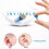 ComCompatible withtable Wear Hearing Amplifier, Noise Reduction Technology Compatible with Seamless Conversations 2