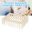 20 Pack Plastic Queen Rearing Box Set, Square Bee Cage for Easy Queen Handling and Beekeeping 5