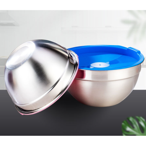 Reusable silicone molds for poaching eggs under vacuum, with lid (blue) 1