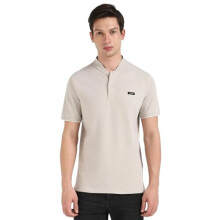 T-Shirt Polo Slim Fit em Algodão
