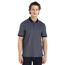 Camisa Polo Masculina Calvin Klein Azul Marinho