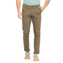 Calças Chino Duke Stardust Masculinas Ajustadas (Sdt4626_Khaki_36)