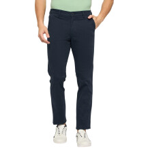 Calças Chino Duke Stardust Masculinas Estreitas (Sdt4626_Navy_36)