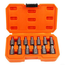 13pcs Screw Extractor Set for Stripped Rusty Bolts, Multi- Puller, 1/8" to 1/2" Hex Wrench Quick Thread Removal Tool
