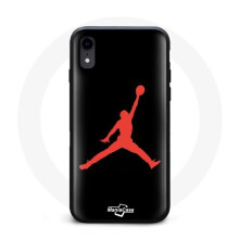 Coque - Nike - Iphone XR - Souple - Rood - NBA